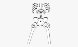 Skeleton Clipart Frog - Spooky Scary Skeletons Png #304895 ...