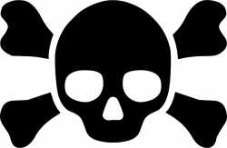 Free Skull Crossbones Icon 111640 | Download Skull Crossbones Icon ...
