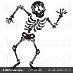 Skeleton Clipart #213486 - Illustration by visekart