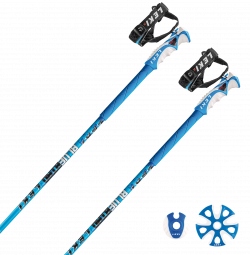 Leki Blue Bird Carbon S ski poles, 2018