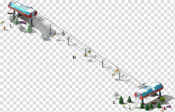 Ski lift Skiing Chairlift, skiing transparent background PNG ...