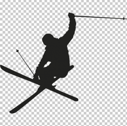 Skiing Silhouette Wall Decal PNG, Clipart, Alpine Skiing ...