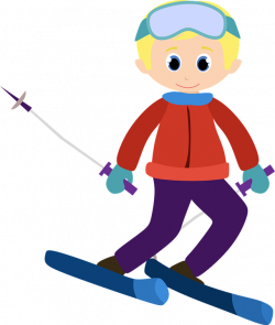 Skiing Clipart Pair Skis Free collection | Download and share Skiing ...
