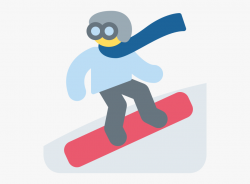 Skiing Clipart Ski Snowboard - Snowboard Emoji #94217 - Free ...