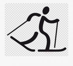 Cross Country Clip Art Transparent - Cross Country Skiing ...
