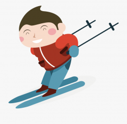 Skier Clipart Skiing Person - Child Skiing Png #94614 - Free ...
