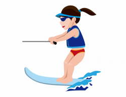 Water Skiing Sport Clip Art - Clip Art Water Ski ...