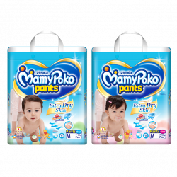MamyPoko Pants Extra Dry Skin (M Size)-MamyPoko Malaysia