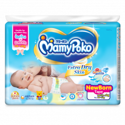 MamyPoko Extra Dry Skin Newborn / S Size-MamyPoko Singapore