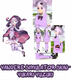 Yandere Simulator- Yukari Yuzuki Skin by ImaginaryAlchemist on ...
