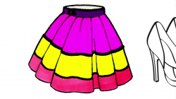 Skirt Drawing at GetDrawings.com | Free for personal use Skirt ...
