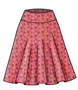 New Skirt Clipart Collection - Digital Clipart Collection