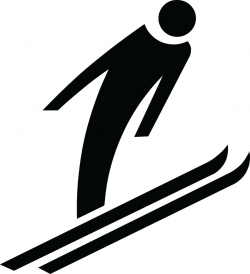 Ski Jumping, Silhouette | ClipArt ETC - Clip Art Library