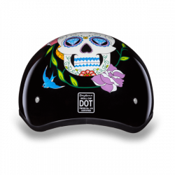Graphic Motorcycle Helmets Diamond Skull | D.O.T. Approved Helmet