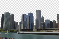 Chicago Skyline City, Modern City transparent background PNG ...