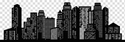 Black cityscape art, New York City Chicago Skyline ...