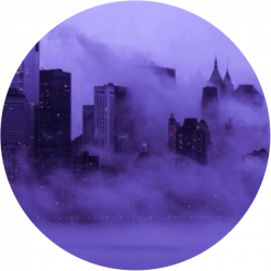 aesthetic circle purple skyline cute...