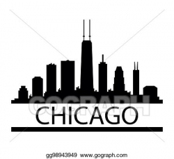 Vector Stock - Skyline chicago. Clipart Illustration ...