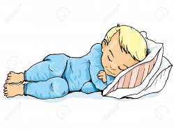 Boy Sleeping Clipart