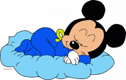 Disney Baby Mickey Sleeping Clipart Png - Clipartly.comClipartly.com