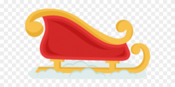 Sleigh Clipart Cute - Png Download (#2808430) - PinClipart