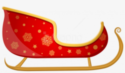 Free Png Red Santa Sleigh Png Png Images Transparent - Red ...