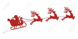 Stock Vector | Silhouettes | Merry christmas calligraphy ...