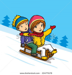 Free Sleigh Clipart snow sled, Download Free Clip Art on ...