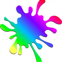 Mess Fest | Farby in 2019 | Rainbow painting, Clip art ...