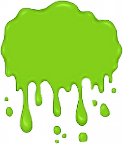 scgreen green slime lime sludge sticker beach spooky...