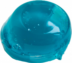 slime slim jello gooey blue aesthetic Tumblr...