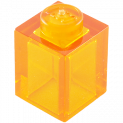 Transparent Orange LEGO Brick | Color: Transparent | Pinterest ...