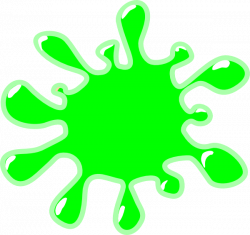 Lime Green Slime At Clkercom Vector Online clipart free image