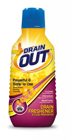 Drain OUT® Drain Freshener & Clog Preventer | Enzyme Drain Cleaner ...