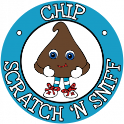 Chocolate Whiffer Stickers Scratch & Sniff Stickers (Chip) *NEW ...