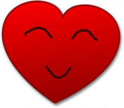 Smile Heart Clip Art at Clker.com - vector clip art online, royalty ...