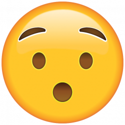 Download Hushed Face Emoji | Emoji Island