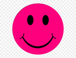 Pink Smiley Face Clipart - Pink Happy Faces Clip Art - Png ...