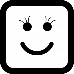 Smiley Of Square Face Shape Svg Png Icon Free Download (#50731 ...