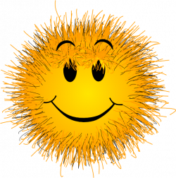 Fluffy Smiley Clip Art at Clker.com - vector clip art online ...