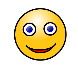 OnlineLabels Clip Art - Emoticons: Smiling Face