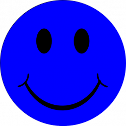 Blue Smiley Face Clip Art at Clker.com - vector clip art online ...