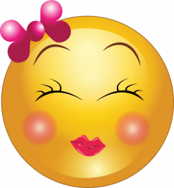 Cute Girl Smiley Faces | Cute Shy Girl Smiley Emoticon Clipart ...