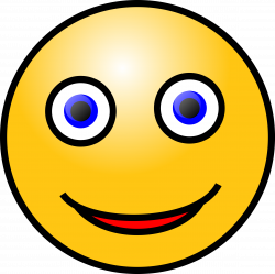 Clipart - Emoticons: Smiling face