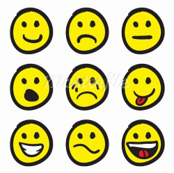 Smiley Face Clip Art Emotions | Clipart Panda - Free Clipart ...