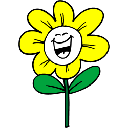 Smiling sunflower clipart dromgbn top - Clipartix