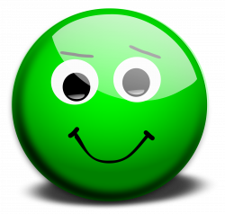 Green Smiley Face Clipart - ClipartXtras