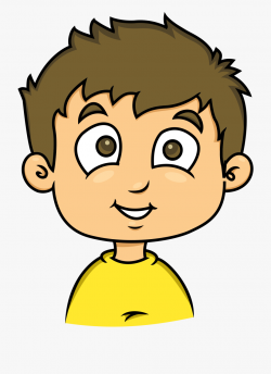 Clipart Of Human, Face And Happy - Animated Picture Of Boy ...