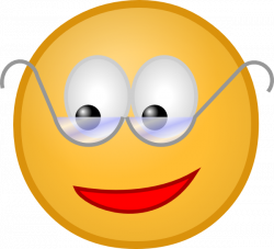 Animated Smiley Face Clip Art | Smiley With Glasses clip art ...