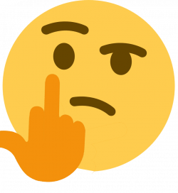 piss off | Thinking Face Emoji 